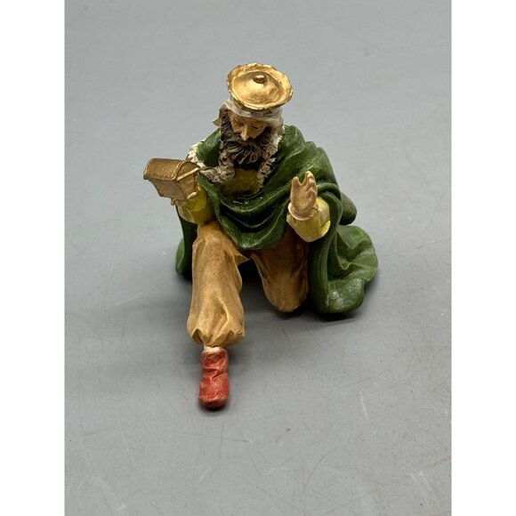 Avon 1996 Three Kings Nativity Figurine Set Vintage Hand-Painted Resin Used READ - Picture 10 of 11